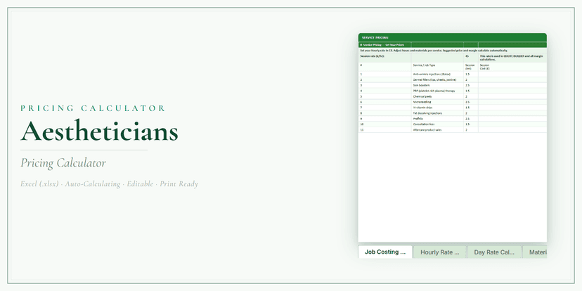 Pricing Calculator — Premium