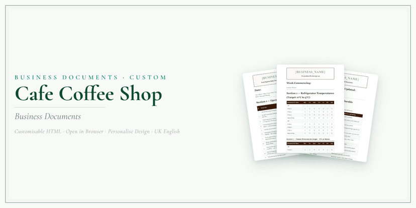 Business Documents — Custom