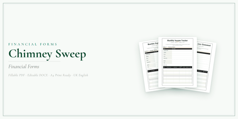 Financial Forms Bundle — Premium