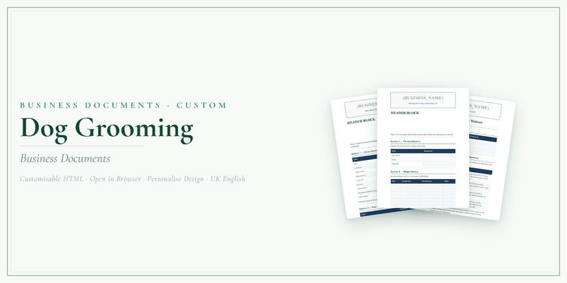 Business Documents — Custom