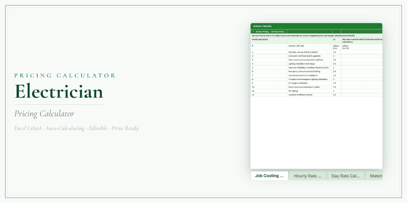 Pricing Calculator — Premium