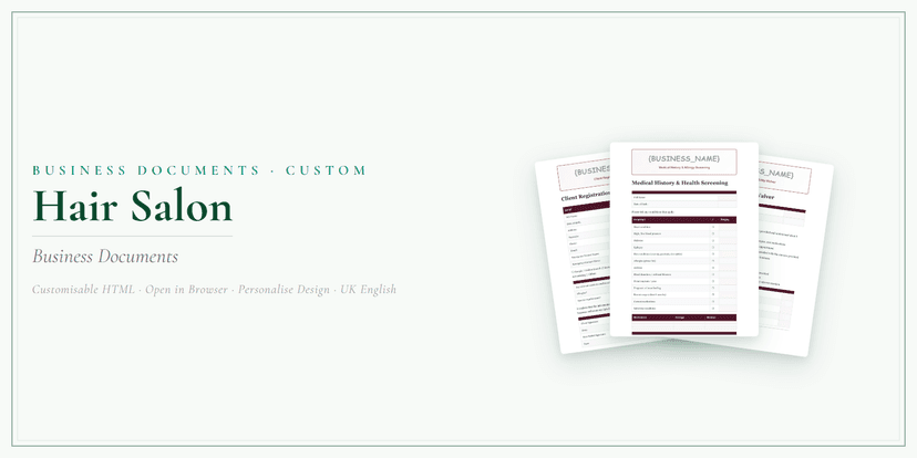 Business Documents — Custom