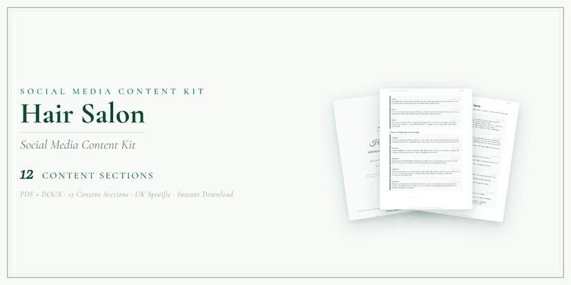 Social Media Content Kit