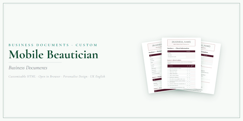 Business Documents — Custom