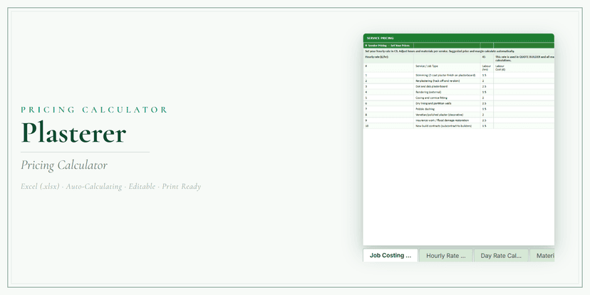 Pricing Calculator — Premium
