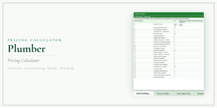 Pricing Calculator — Premium