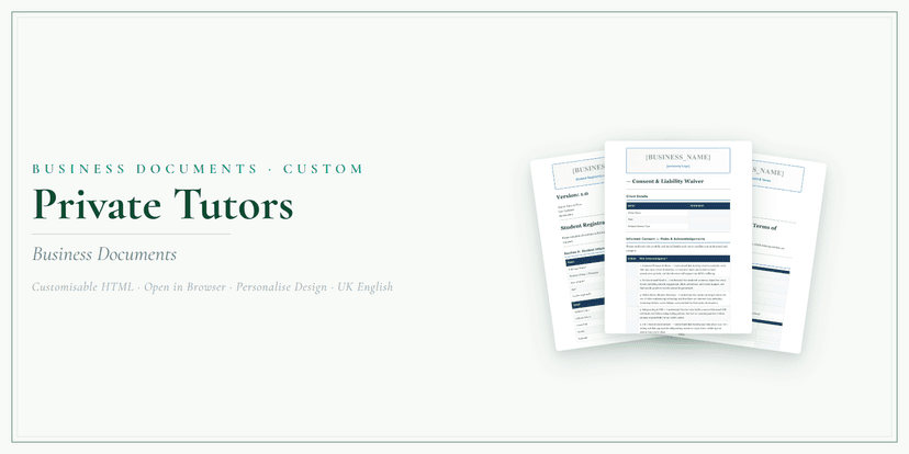 Business Documents — Custom