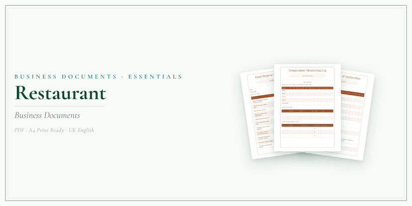 Business Documents — Essential