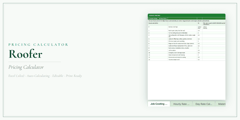 Pricing Calculator — Premium